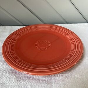 Vintage Fiestaware Paprika Color Dinner Plate